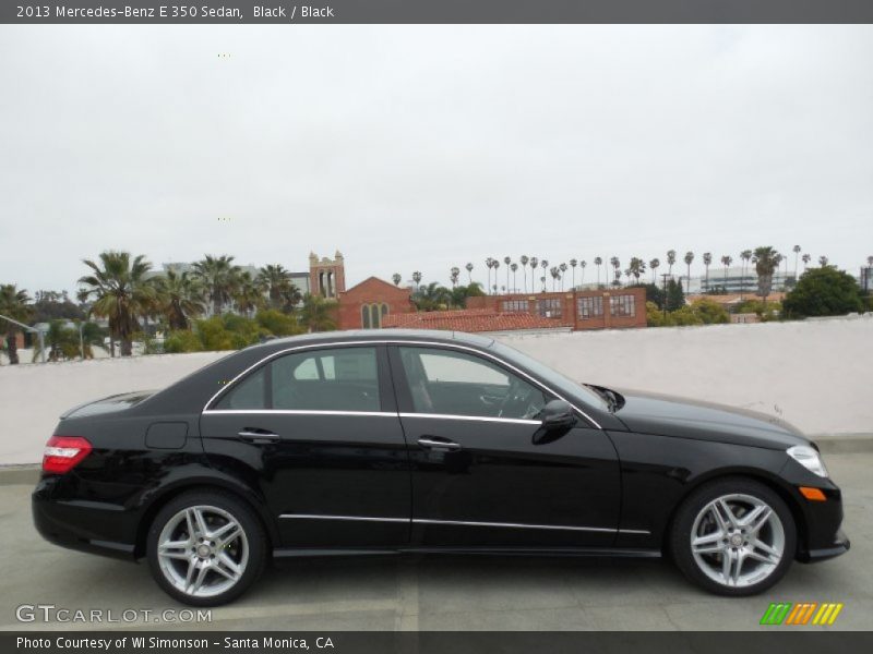 Black / Black 2013 Mercedes-Benz E 350 Sedan
