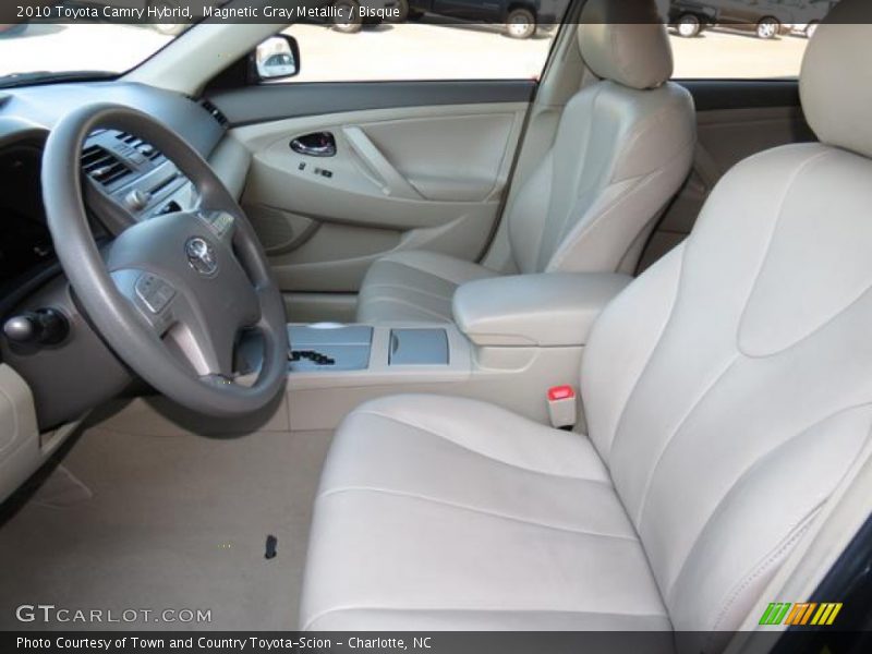 Magnetic Gray Metallic / Bisque 2010 Toyota Camry Hybrid