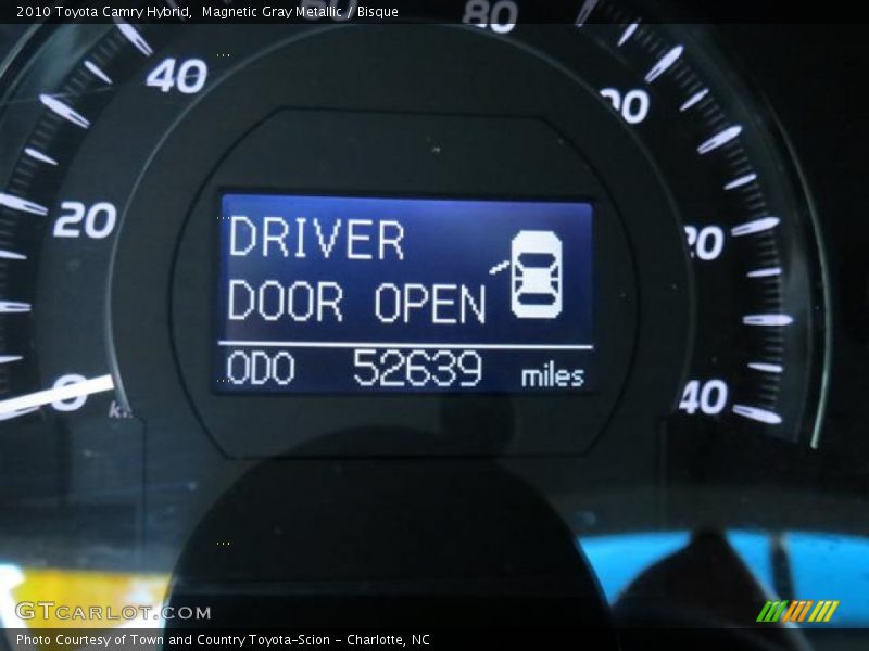 Magnetic Gray Metallic / Bisque 2010 Toyota Camry Hybrid