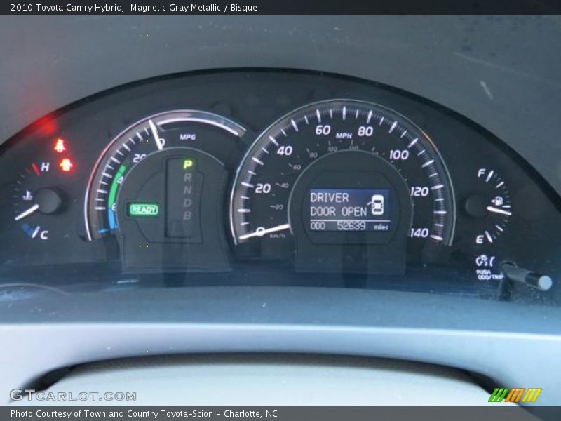 Magnetic Gray Metallic / Bisque 2010 Toyota Camry Hybrid