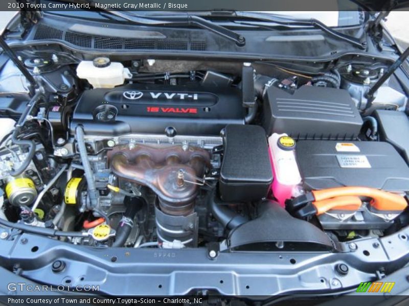 Magnetic Gray Metallic / Bisque 2010 Toyota Camry Hybrid