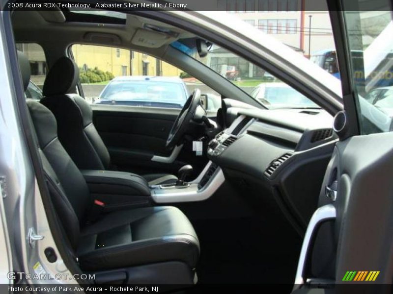 Alabaster Silver Metallic / Ebony 2008 Acura RDX Technology