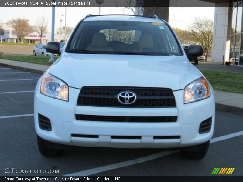 Super White / Sand Beige 2010 Toyota RAV4 I4