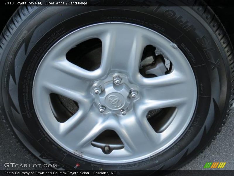 Super White / Sand Beige 2010 Toyota RAV4 I4
