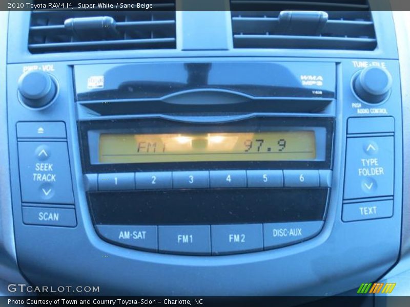 Super White / Sand Beige 2010 Toyota RAV4 I4