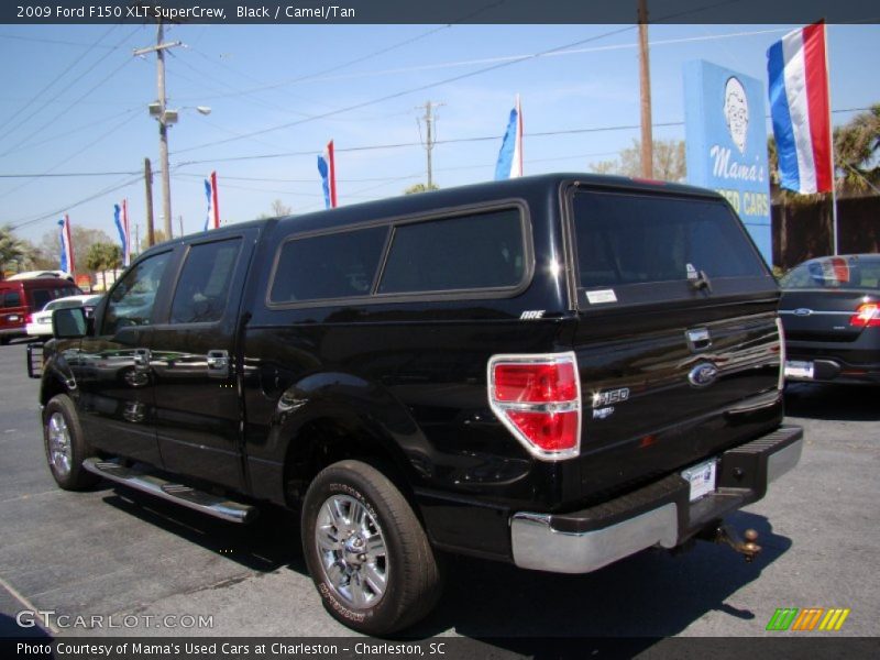 Black / Camel/Tan 2009 Ford F150 XLT SuperCrew