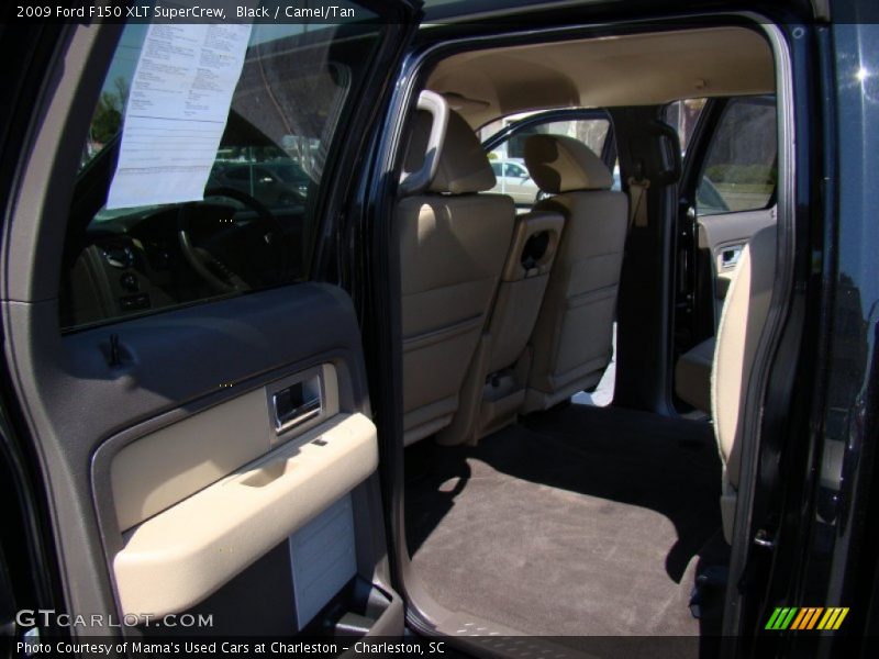 Black / Camel/Tan 2009 Ford F150 XLT SuperCrew
