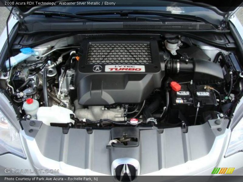 Alabaster Silver Metallic / Ebony 2008 Acura RDX Technology