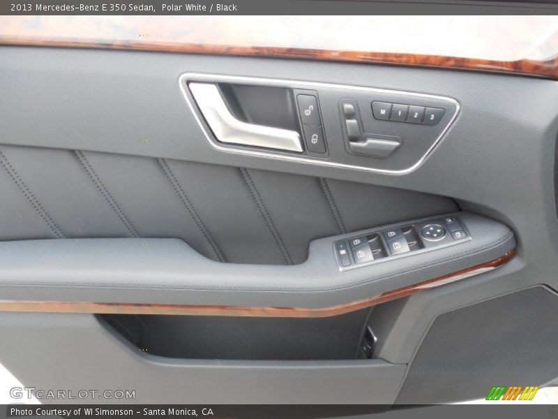 Polar White / Black 2013 Mercedes-Benz E 350 Sedan