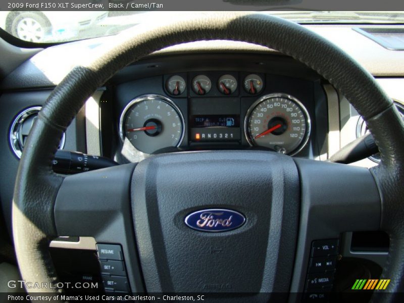 Black / Camel/Tan 2009 Ford F150 XLT SuperCrew