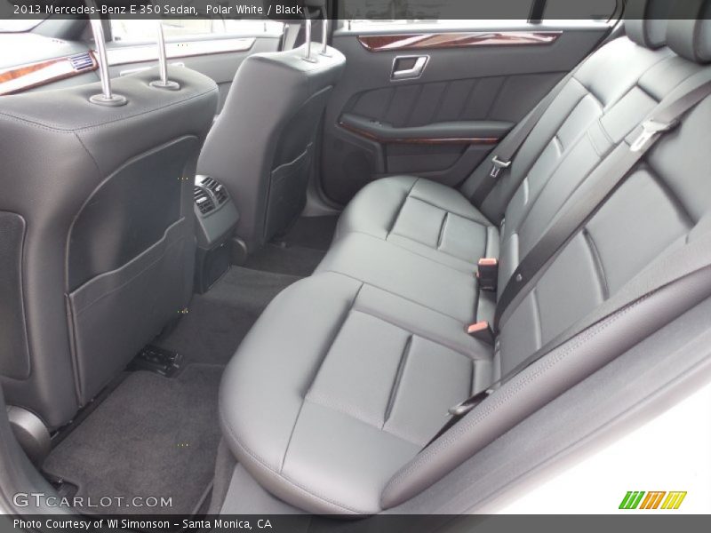 Polar White / Black 2013 Mercedes-Benz E 350 Sedan