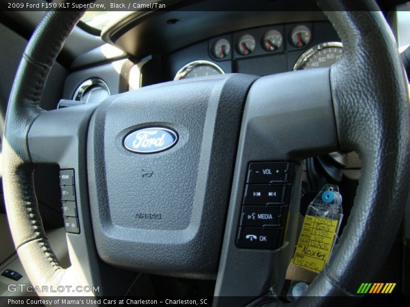 Black / Camel/Tan 2009 Ford F150 XLT SuperCrew