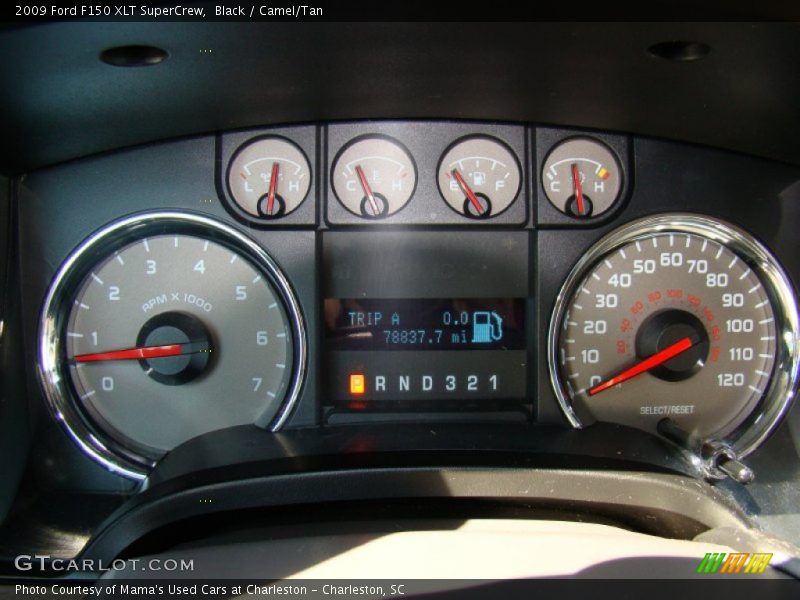 Black / Camel/Tan 2009 Ford F150 XLT SuperCrew