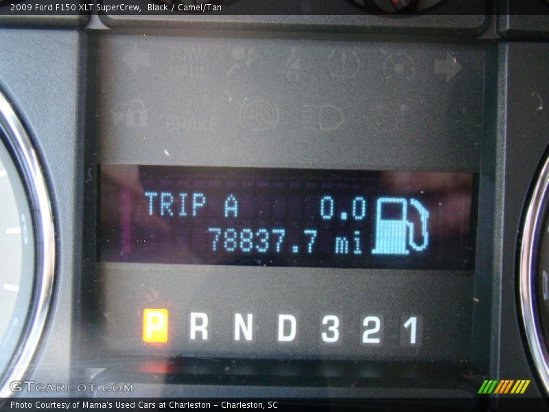 Black / Camel/Tan 2009 Ford F150 XLT SuperCrew