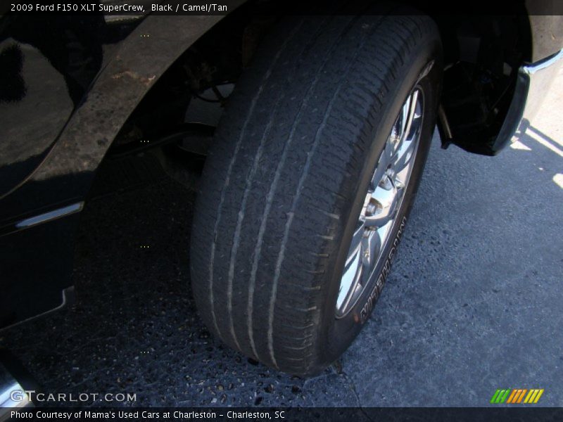 Black / Camel/Tan 2009 Ford F150 XLT SuperCrew