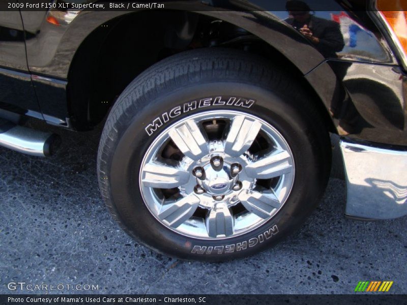 Black / Camel/Tan 2009 Ford F150 XLT SuperCrew