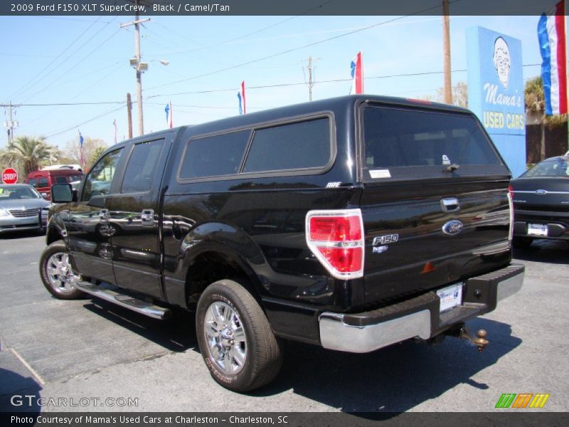 Black / Camel/Tan 2009 Ford F150 XLT SuperCrew