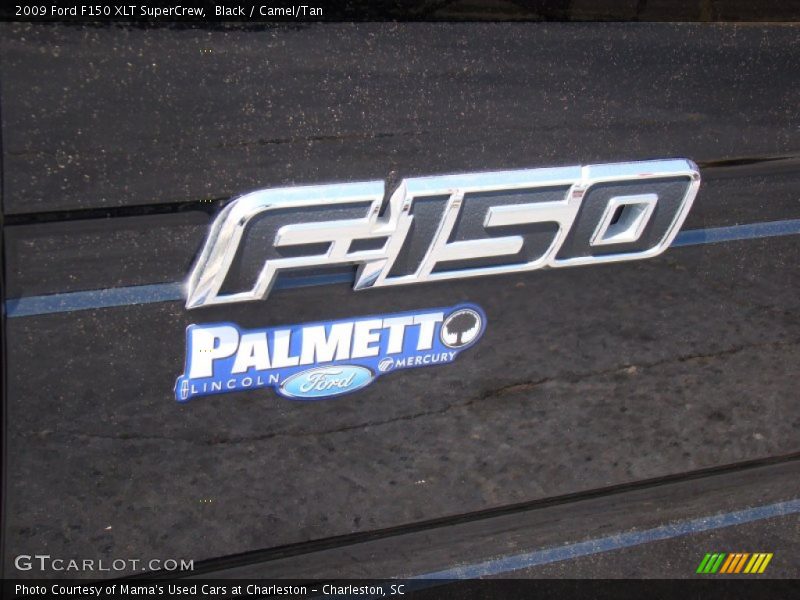 Black / Camel/Tan 2009 Ford F150 XLT SuperCrew