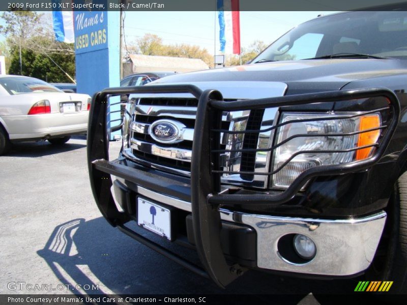 Black / Camel/Tan 2009 Ford F150 XLT SuperCrew