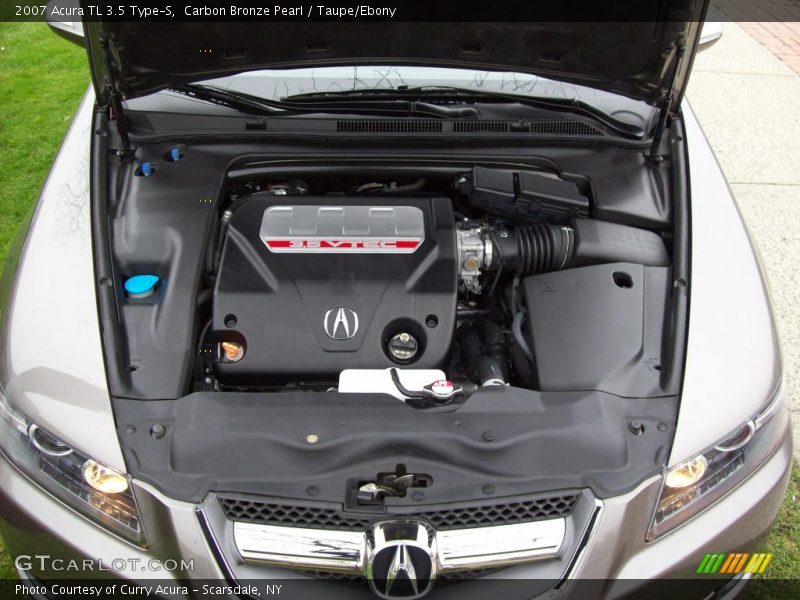 Carbon Bronze Pearl / Taupe/Ebony 2007 Acura TL 3.5 Type-S