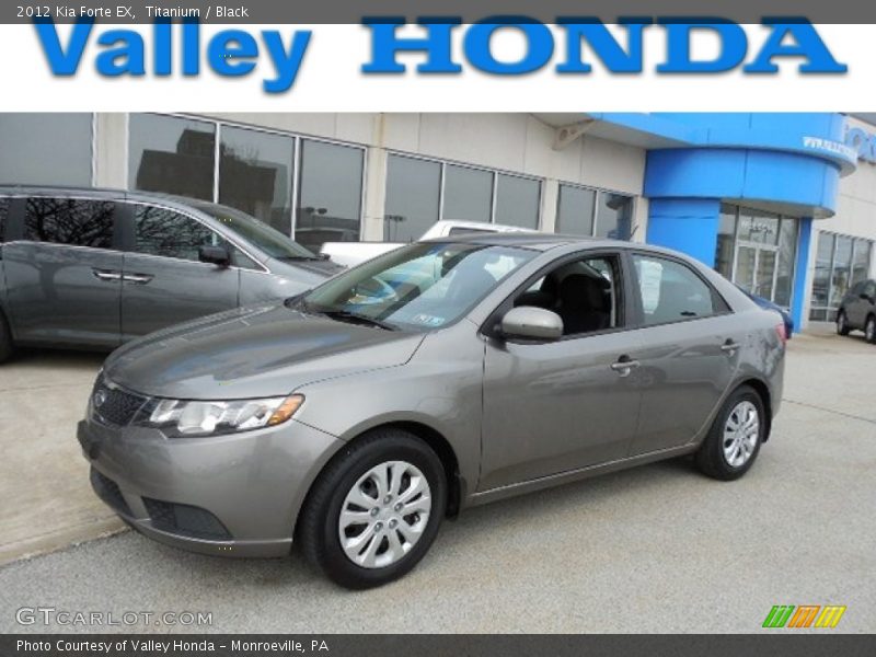 Titanium / Black 2012 Kia Forte EX