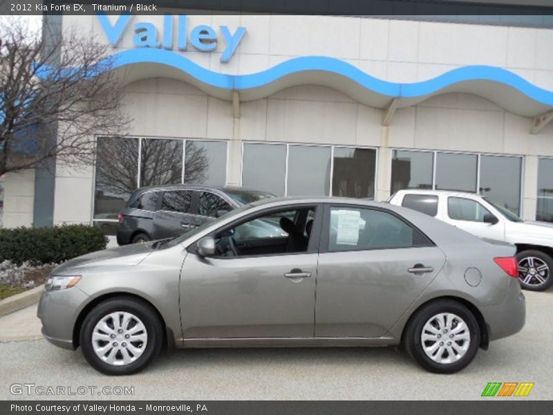 Titanium / Black 2012 Kia Forte EX