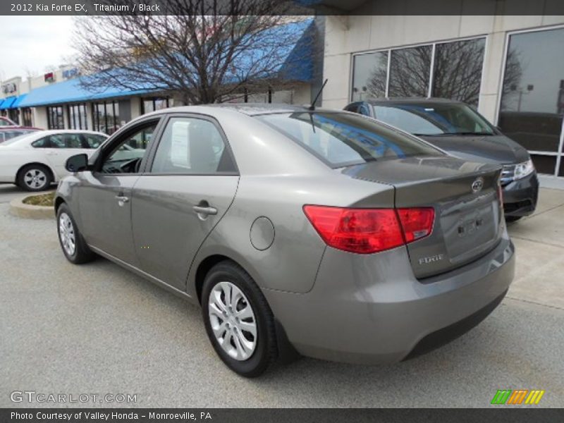 Titanium / Black 2012 Kia Forte EX