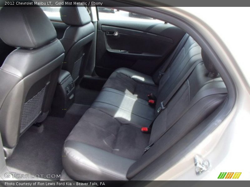 Gold Mist Metallic / Ebony 2012 Chevrolet Malibu LT