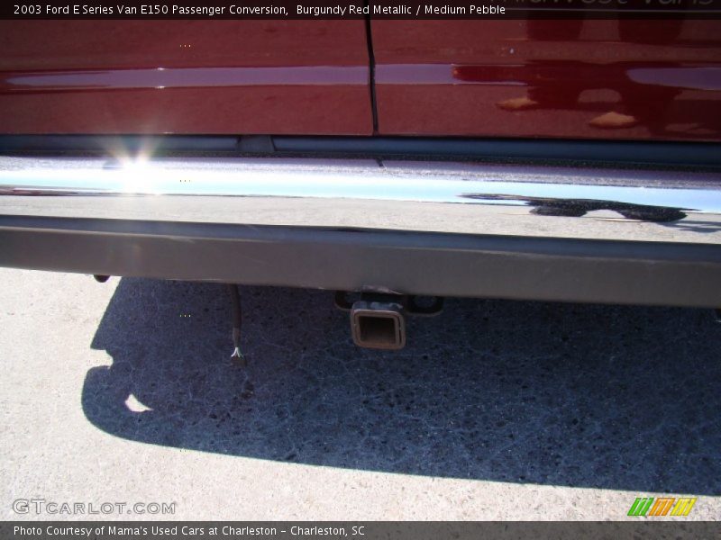 Burgundy Red Metallic / Medium Pebble 2003 Ford E Series Van E150 Passenger Conversion