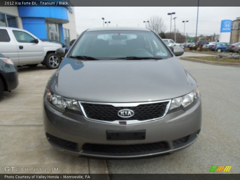 Titanium / Black 2012 Kia Forte EX