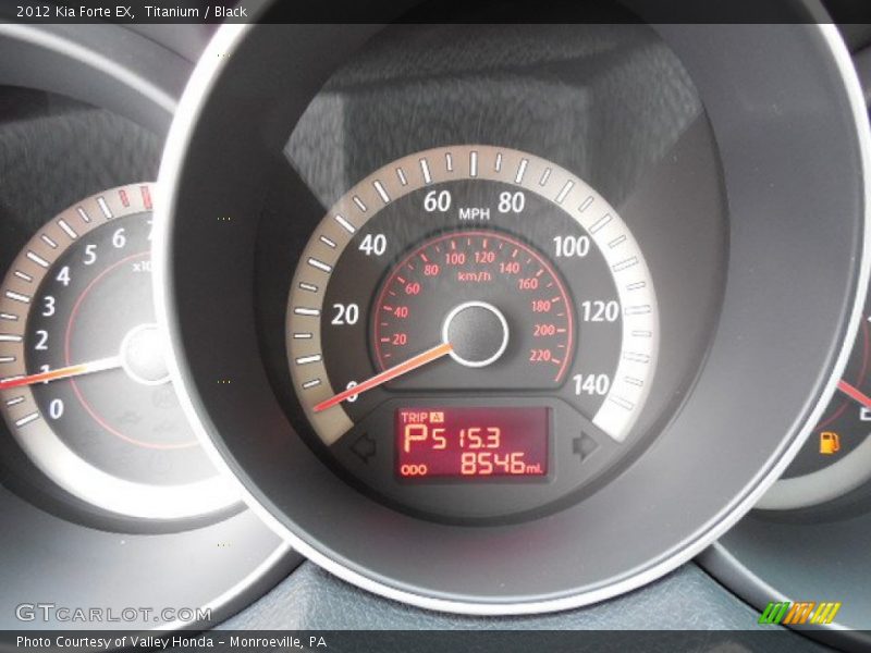 Titanium / Black 2012 Kia Forte EX