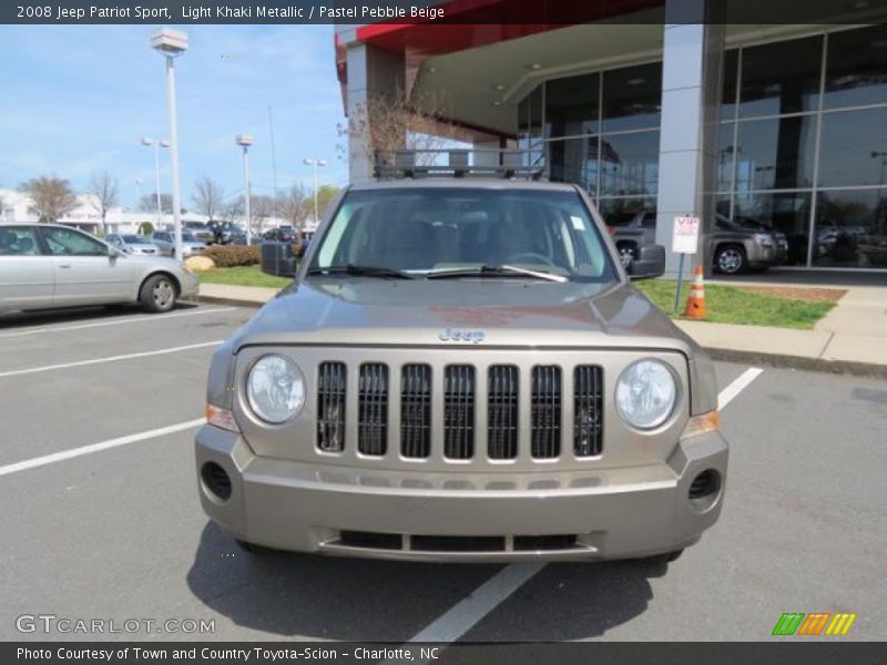 Light Khaki Metallic / Pastel Pebble Beige 2008 Jeep Patriot Sport