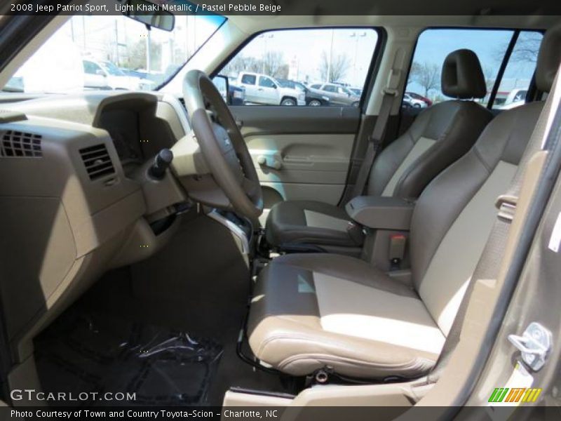 Light Khaki Metallic / Pastel Pebble Beige 2008 Jeep Patriot Sport