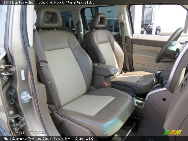 Light Khaki Metallic / Pastel Pebble Beige 2008 Jeep Patriot Sport