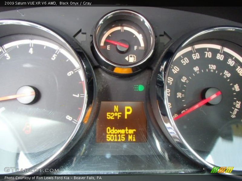 Black Onyx / Gray 2009 Saturn VUE XR V6 AWD