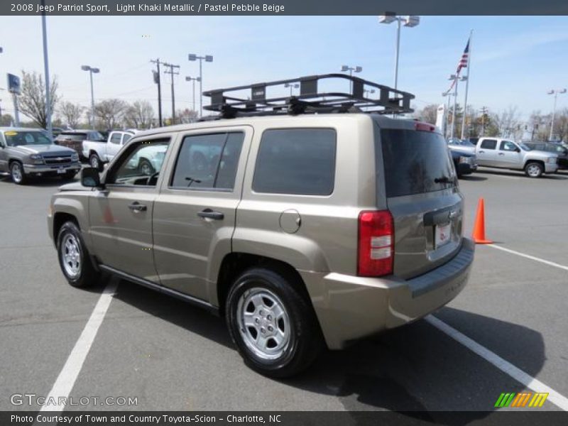 Light Khaki Metallic / Pastel Pebble Beige 2008 Jeep Patriot Sport