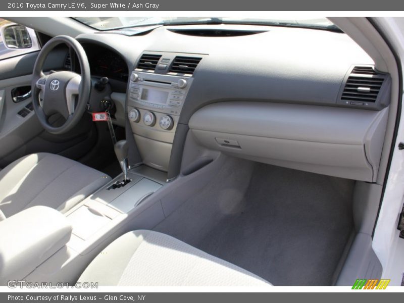 Super White / Ash Gray 2010 Toyota Camry LE V6