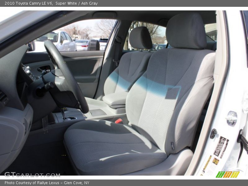 Super White / Ash Gray 2010 Toyota Camry LE V6