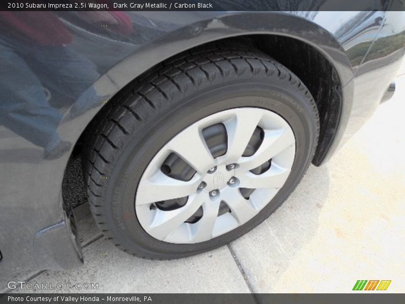 Dark Gray Metallic / Carbon Black 2010 Subaru Impreza 2.5i Wagon