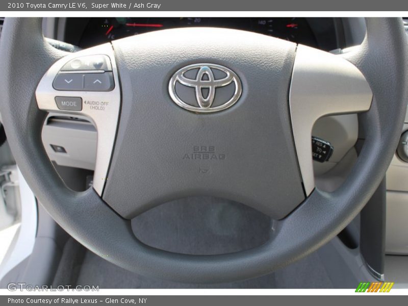 Super White / Ash Gray 2010 Toyota Camry LE V6