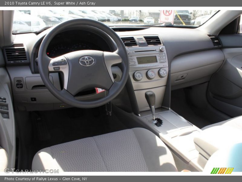 Super White / Ash Gray 2010 Toyota Camry LE V6