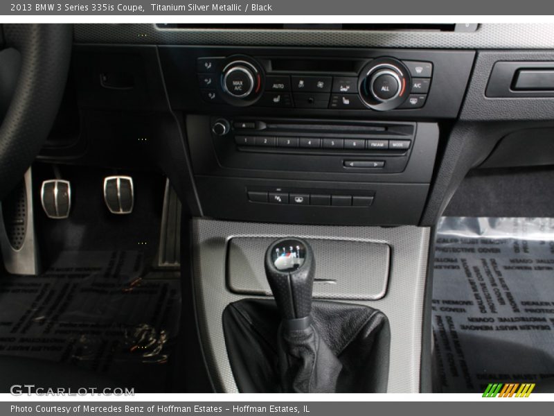 Titanium Silver Metallic / Black 2013 BMW 3 Series 335is Coupe