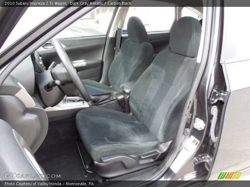 Dark Gray Metallic / Carbon Black 2010 Subaru Impreza 2.5i Wagon