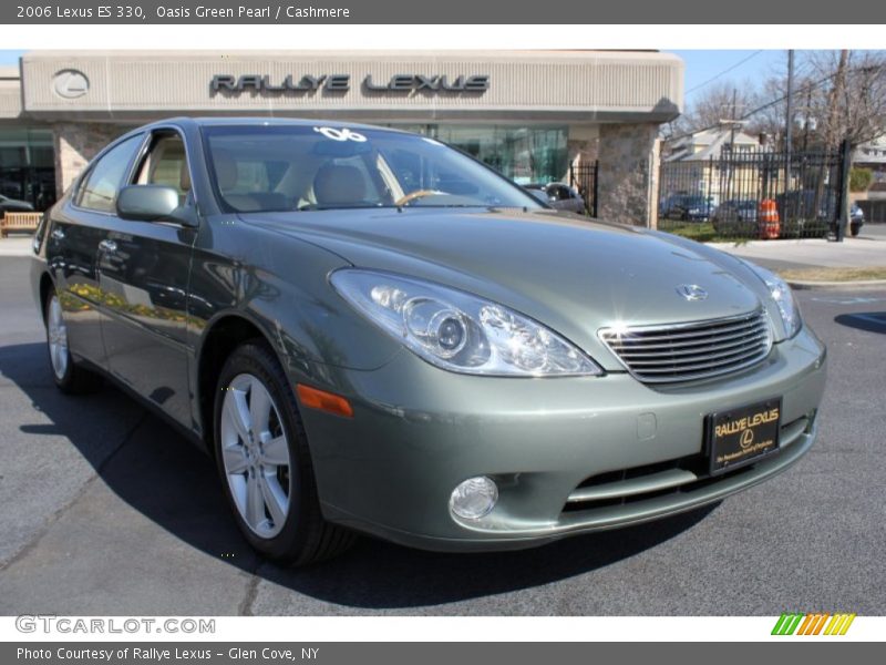Oasis Green Pearl / Cashmere 2006 Lexus ES 330