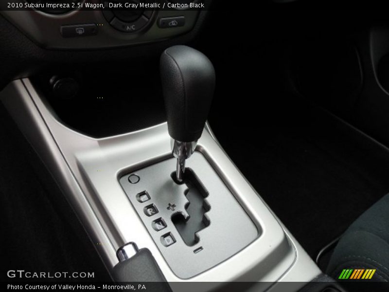Dark Gray Metallic / Carbon Black 2010 Subaru Impreza 2.5i Wagon