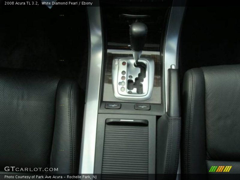 White Diamond Pearl / Ebony 2008 Acura TL 3.2