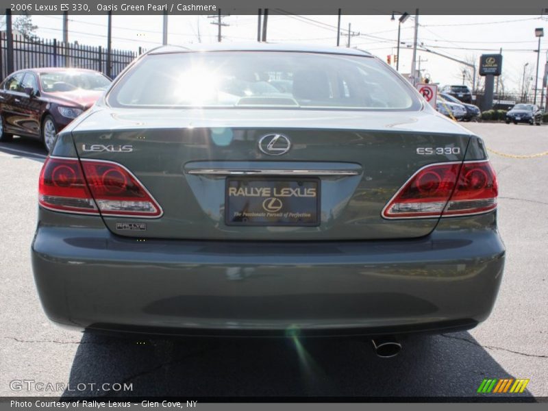 Oasis Green Pearl / Cashmere 2006 Lexus ES 330