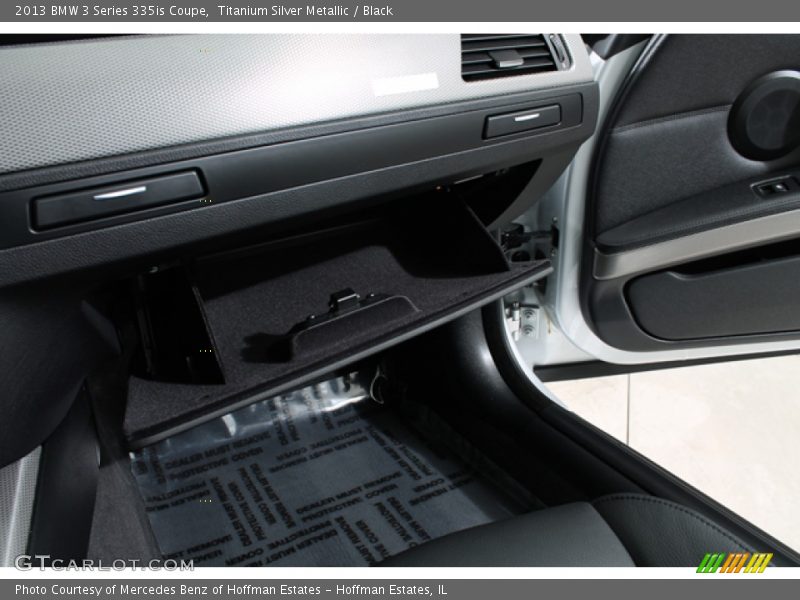 Titanium Silver Metallic / Black 2013 BMW 3 Series 335is Coupe