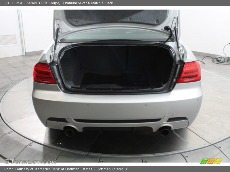 Titanium Silver Metallic / Black 2013 BMW 3 Series 335is Coupe