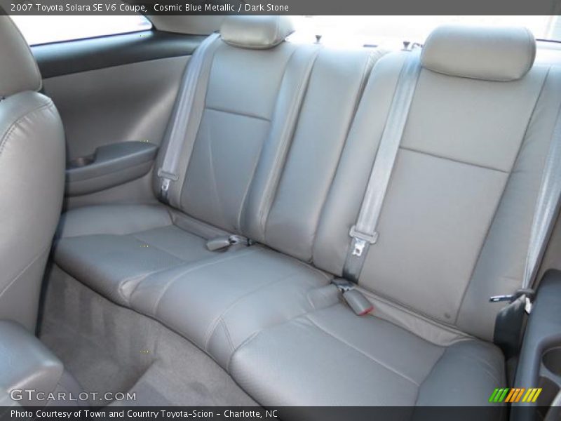 Cosmic Blue Metallic / Dark Stone 2007 Toyota Solara SE V6 Coupe